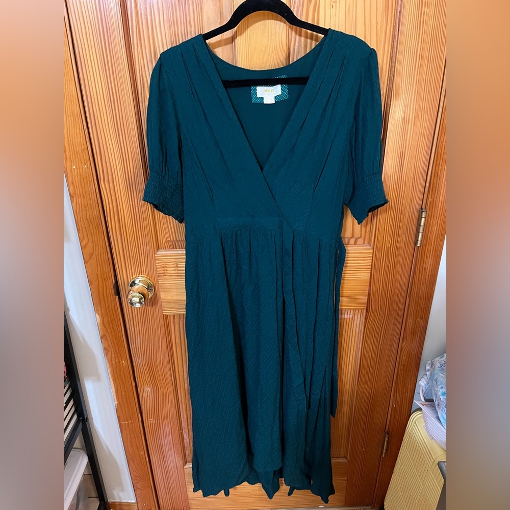 Anthropologie Maeve Breanna Wrap Dress - Picture 4 of 14